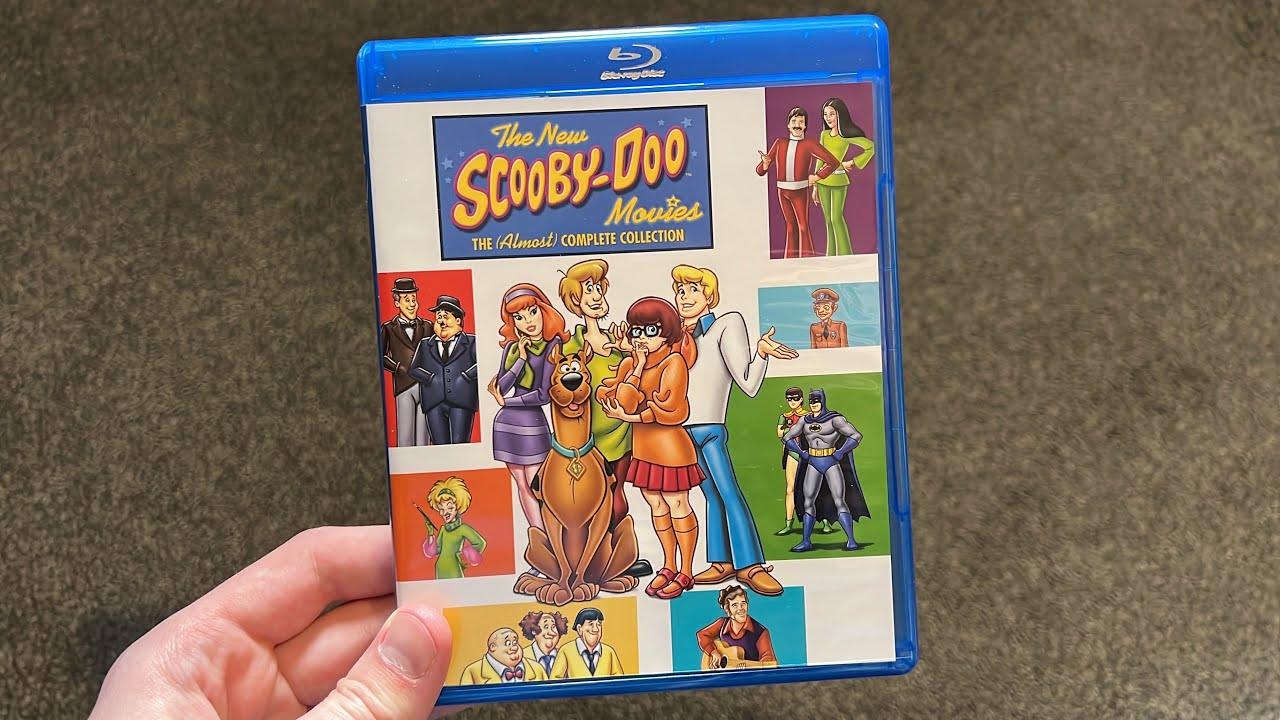 Новые фильмы о Скуби-Ду: (почти) полная коллекция Blu-ray распаковка