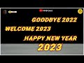 Happy New Year New Year 2023 Status Goodbye 2022 Welcome 2023 HNB Geet
