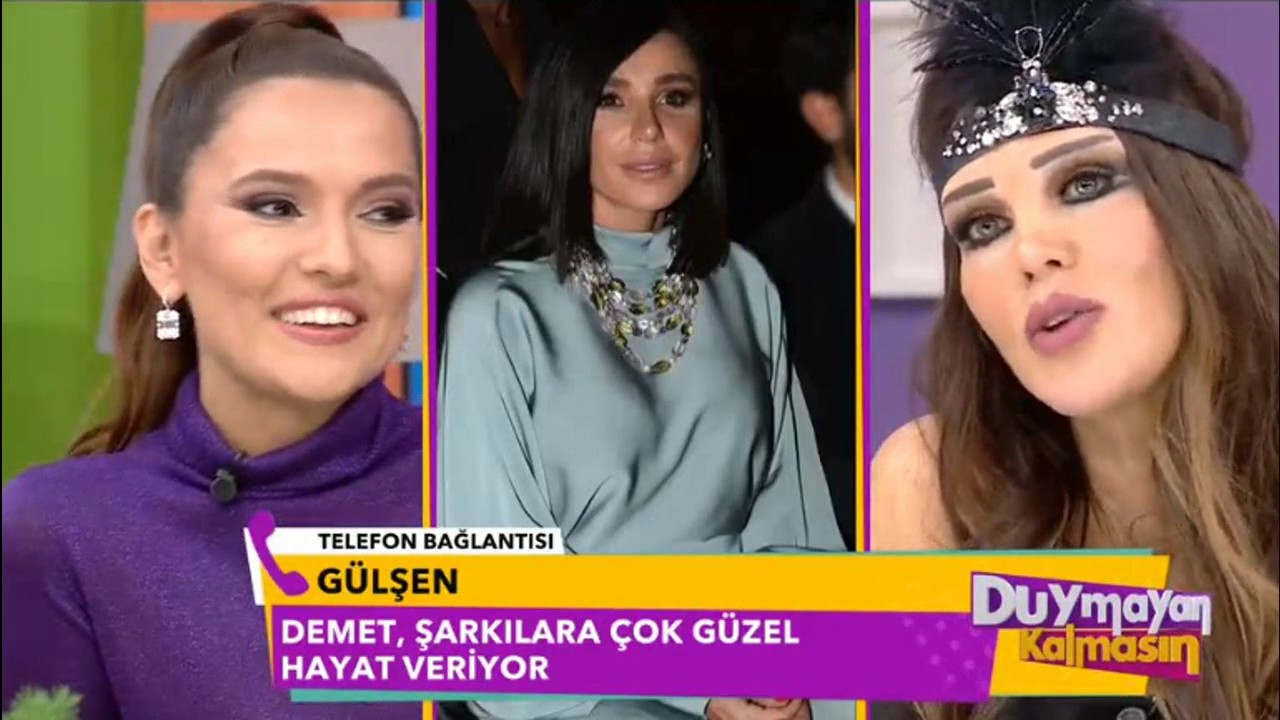 Gülşen, Demet Akalın'ın konuk olduğu programa bağlandı