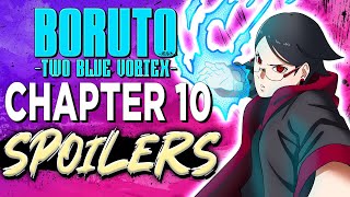 🚨 SARADA VS HIDARI BEGINS - Boruto Two Blue Vortex Ch 10  SPOILERS!
