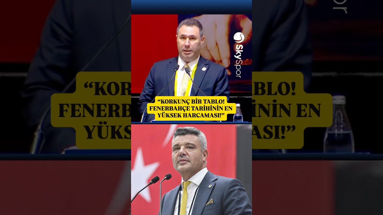 Fenerbahçe Başkan Vekili Barış Göktürk: Fenerbahçe tarihinin en yüksek harcamasının yapıldığı sezon!