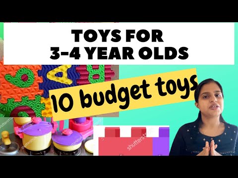 Toys For 3 To 4 Year Olds | Best Toys For 3 Year Olds