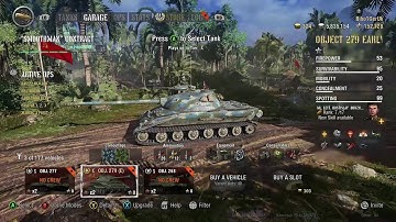 WoT Console Obj. 279e 1st match - Ace Tanker!