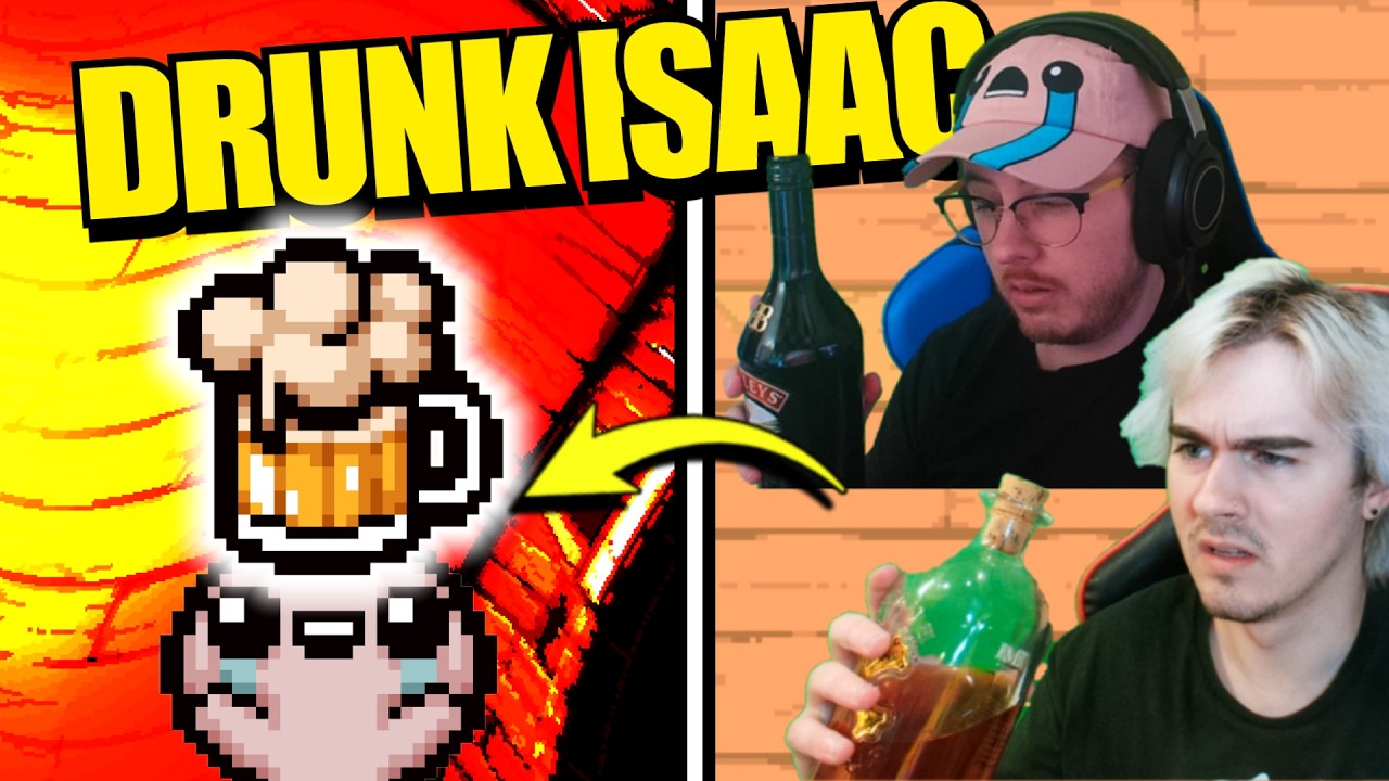 Playing Isaac DRUNK Was a Mistake... - YouTube