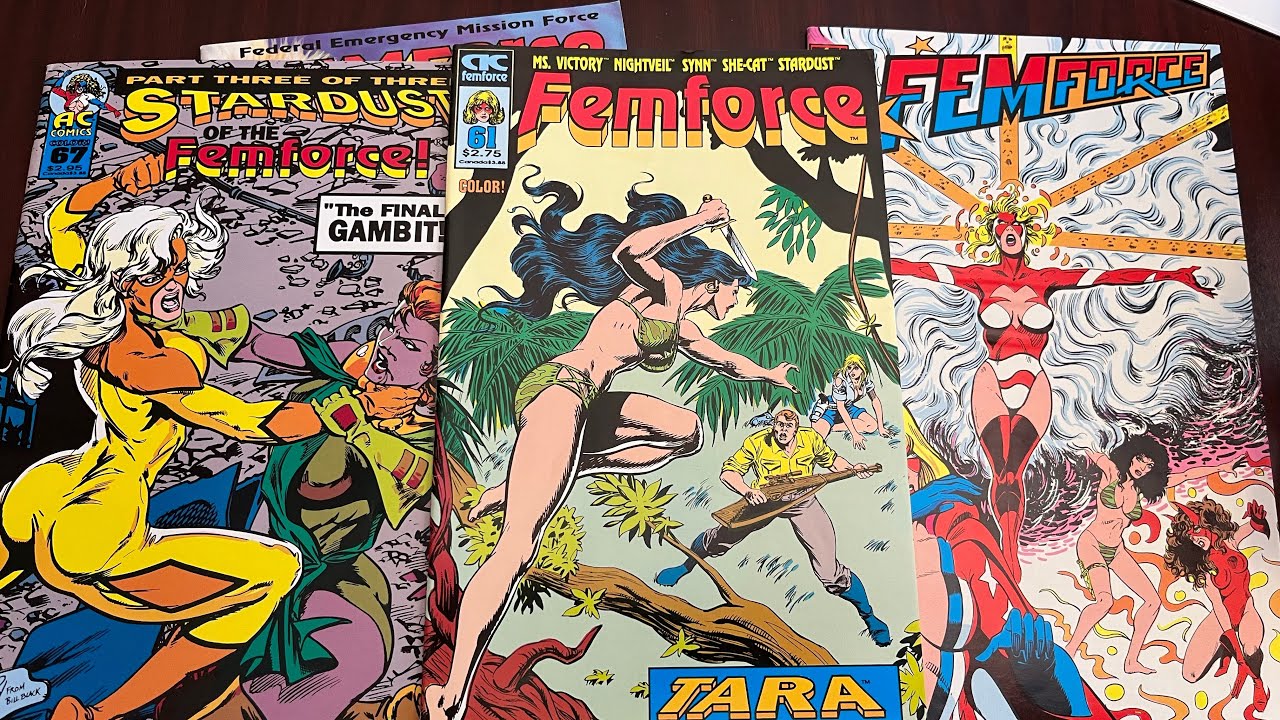 More Femforce Extras, AC comics