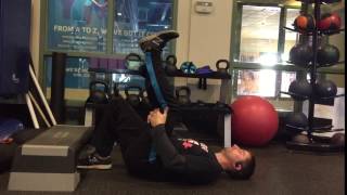 Supine 90/90 Hamstring Stretch