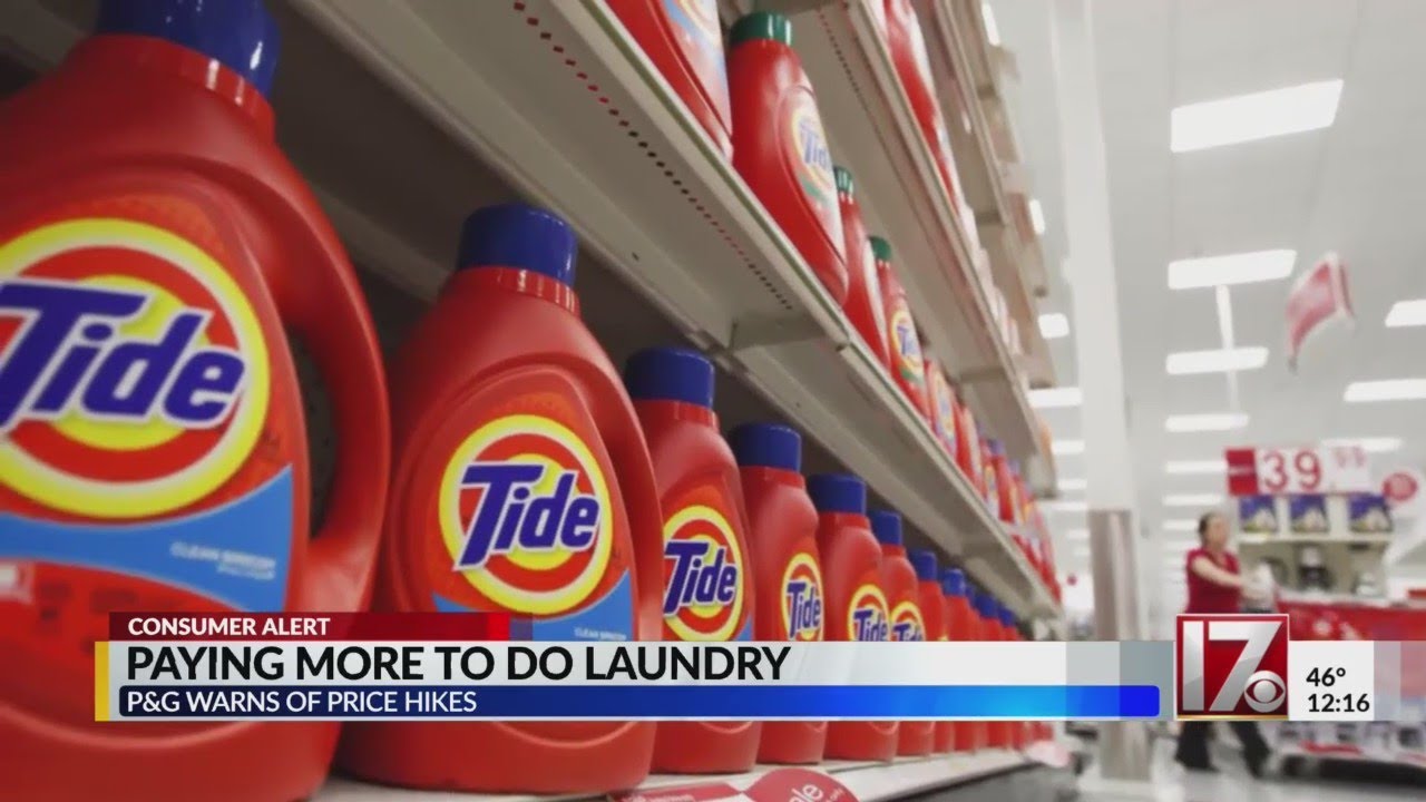 Laundry product costs expected to rise 8 YouTube