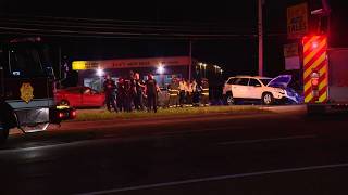 Man killed in Pendleton Pike hit-and-run crash, subject detained