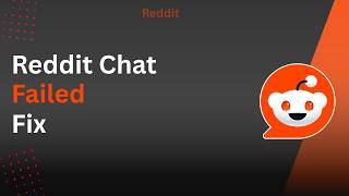 How To Fix Reddit Chat Not Working !