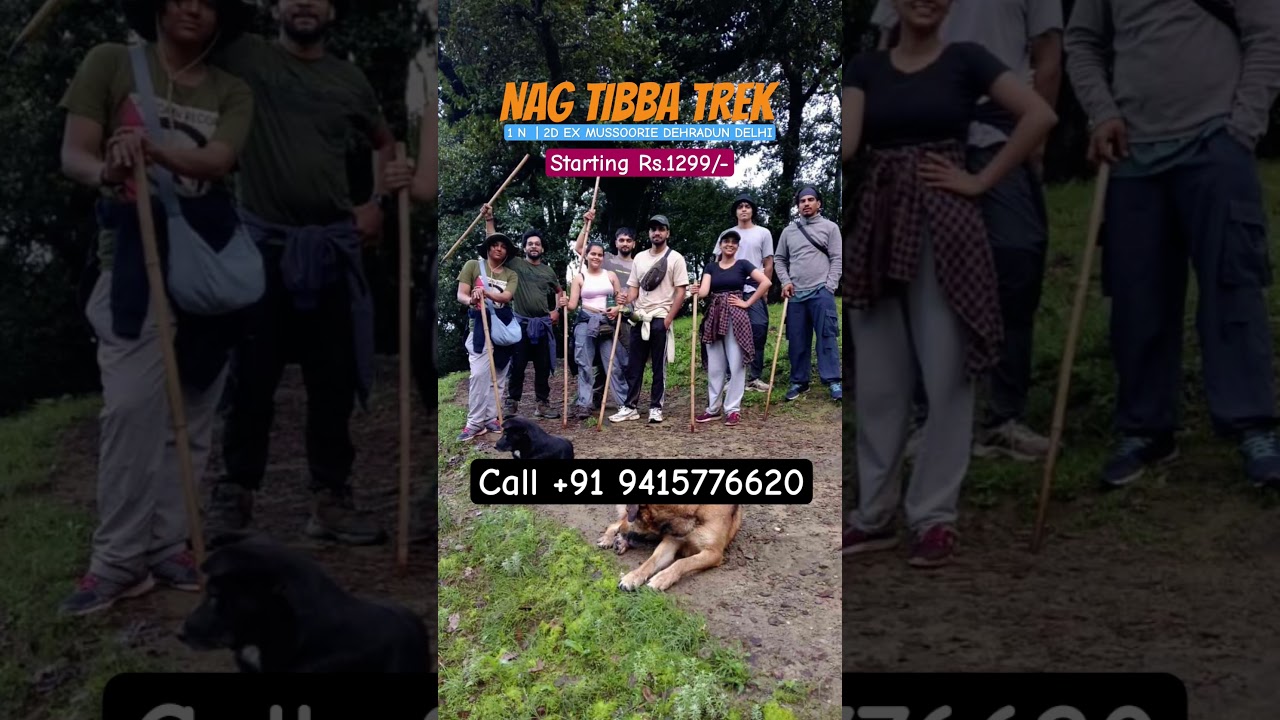 Nag Tibba Trek “Summit vibes, mountain highs, and endless skies ✨” 