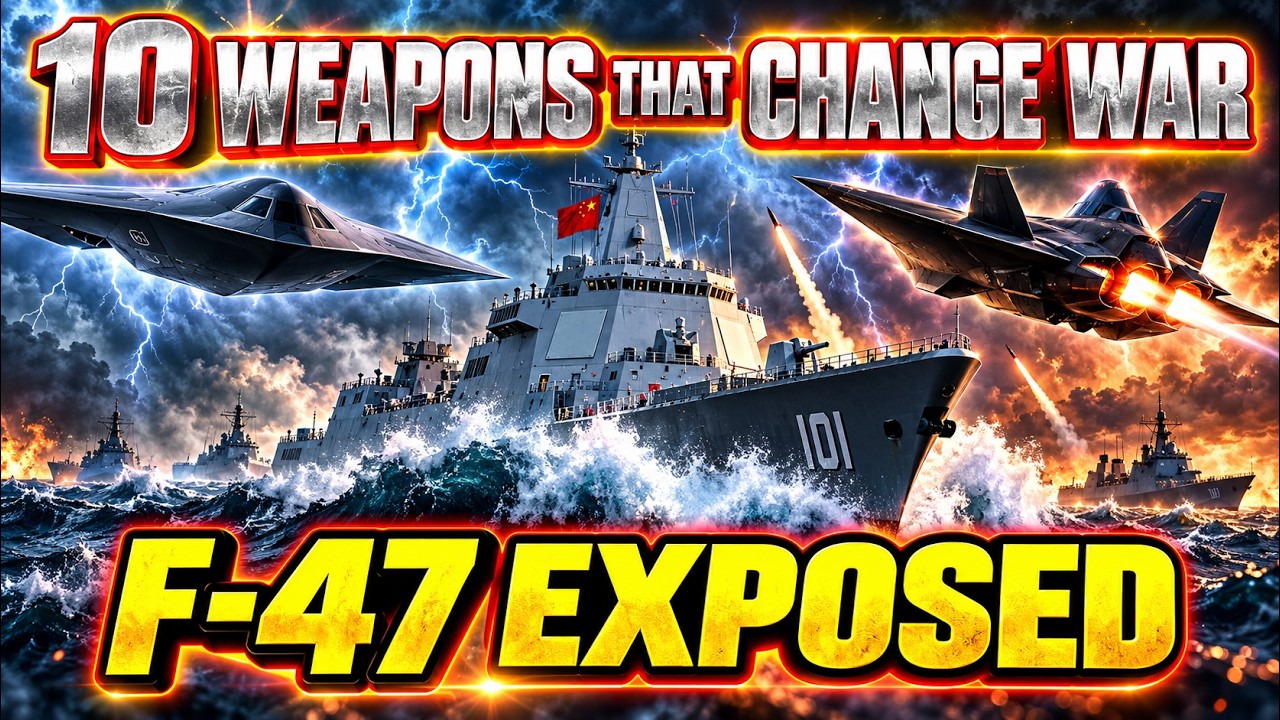 10 Future Weapons That Could Change Warfare Forever (F-47, B-21, Type ...