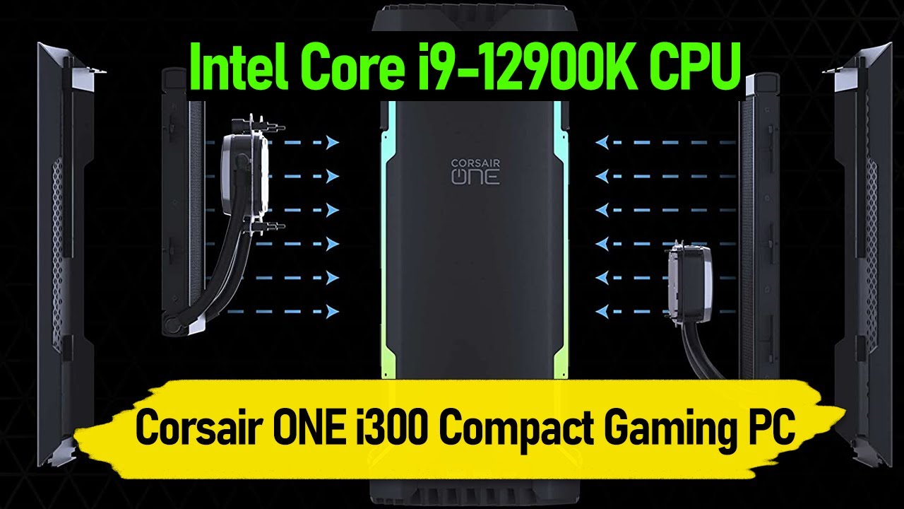 Corsair ONE i300 Compact Gaming PC | Intel Core i9-12900K | GeForce RTX 3080 Graphics!