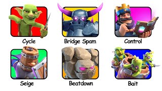 Every Clash Royale Archetype Explained in 17 minutes