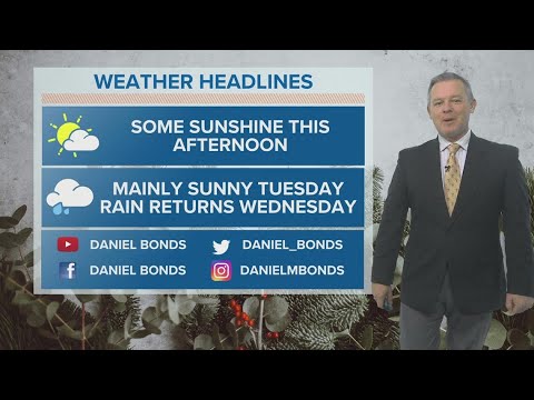 Some South Carolina sunshine today, mainly sunny Tuesday - YouTube