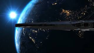 3D Spaceship After Effects Element 3D