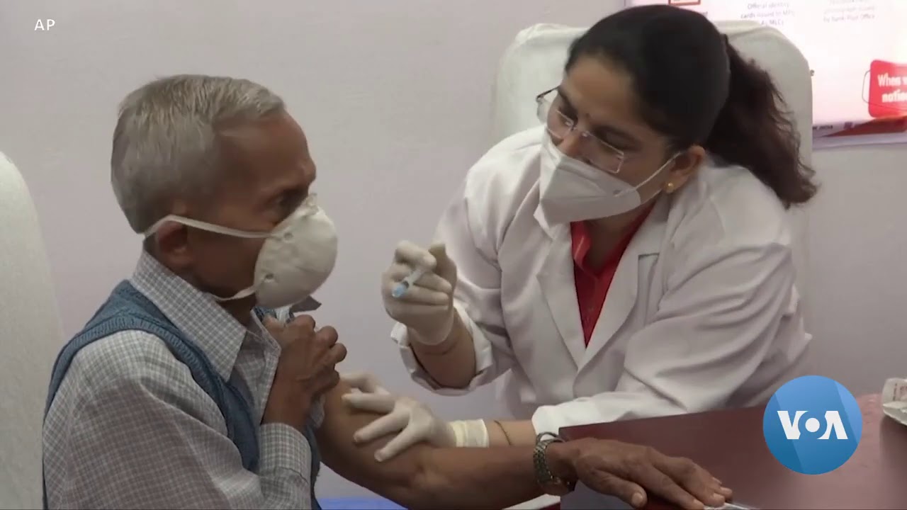 Senior Citizens Rush for Shots as India Expands Inoculation Drive