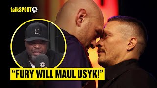 TYSON FURY'S TOO BIG! 😳 Don Charles can't see Oleksandr Usyk BEATING Fury! | talkSPORT