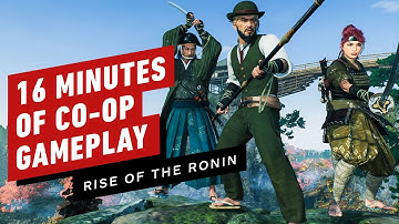 Rise of the Ronin: 3-Player Co-Op Gameplay (4K)