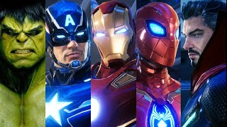 Marvel Avengers Hulk, Spider-Man, Captain America, Iron Man Battle!