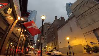 Golden Hour Morning Walk * East Back to the French Quarter * #walking #goldenhour #philly