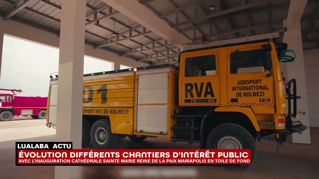 ÉVOLUTION DIFFÉRENTS CHANTIERS D'INTÉRÊT PUBLIC AVEC L'INAUGURATION CATHÉDRALE SAINTE MARIE REINE...