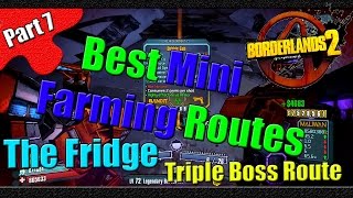 Borderlands 2 | Best Mini Farming Routes | Part 7 | The Fridge Triple Boss Route