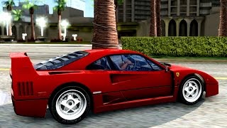 1987 Ferrari F40 - GTA San Andreas _REVIEW