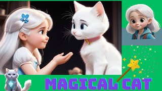 Magical Cat Story, With Village Girl