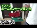 アストロ、ホームセンターで買い物　GSR250