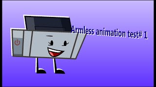 armless character animation test #1