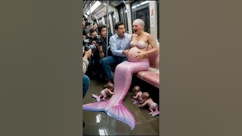 the mermaid mother is in great pain #mermaid #shorts
