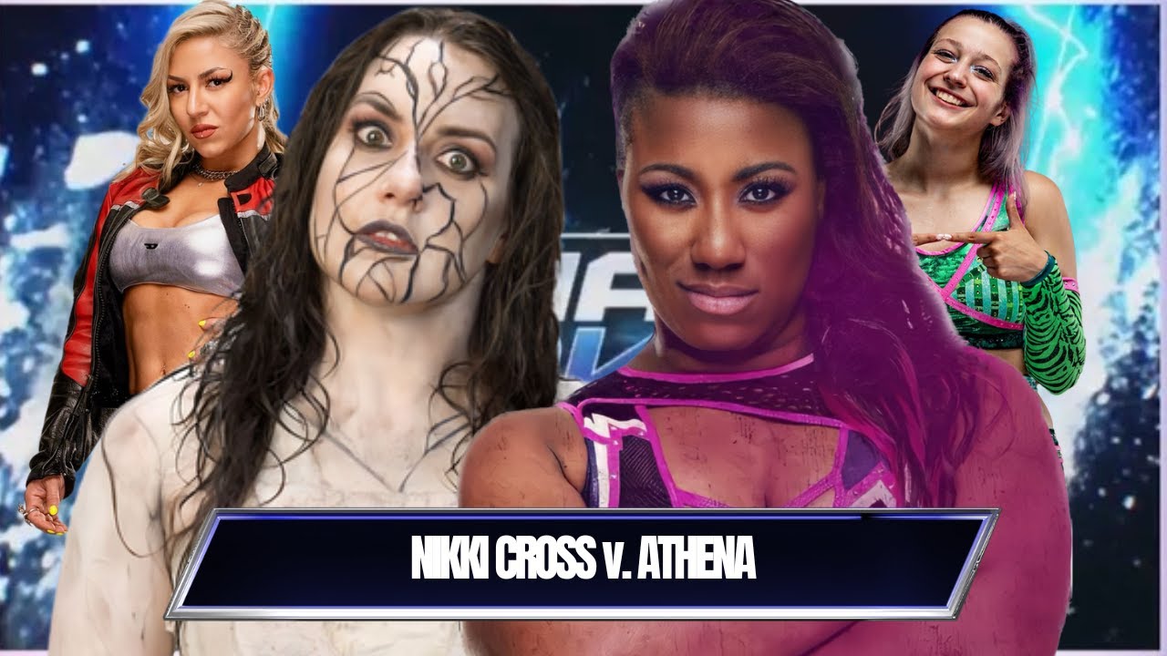 Nikki Cross (w/ Thekla) vs Athena (w/ Billie Starkz) | Smackdown | NVA Universe - WWE 2k25