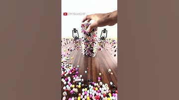 🔮 Reverse Beads Flow | Oddly Satisfying ASMR Experience