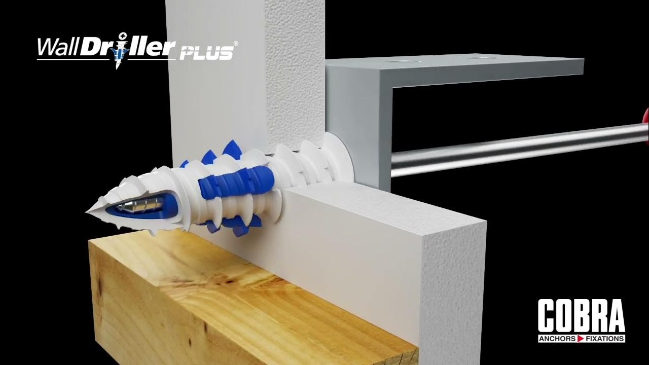 WallDriller Plus Strong Plasterboard Fixing Screwfix YouTube