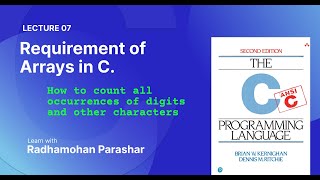 L7: Understanding Arrays in C Programming | Denis Ritchie's Concepts