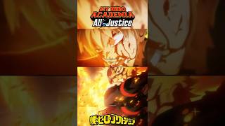 Bakugo VS All For One - My Hero All’s Justice VS Anime Comparison