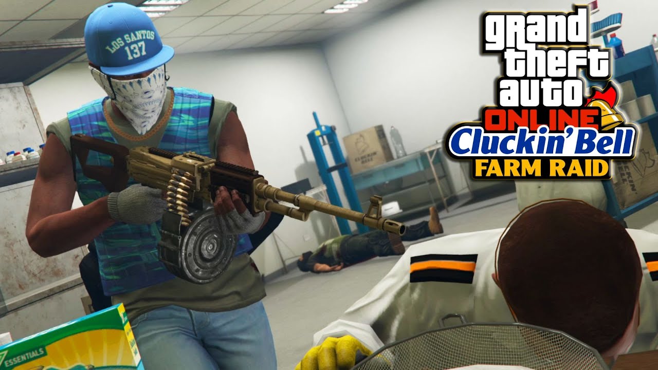 Cluckin Bell Farm Raid Heist Finale GTA 5 YouTube 