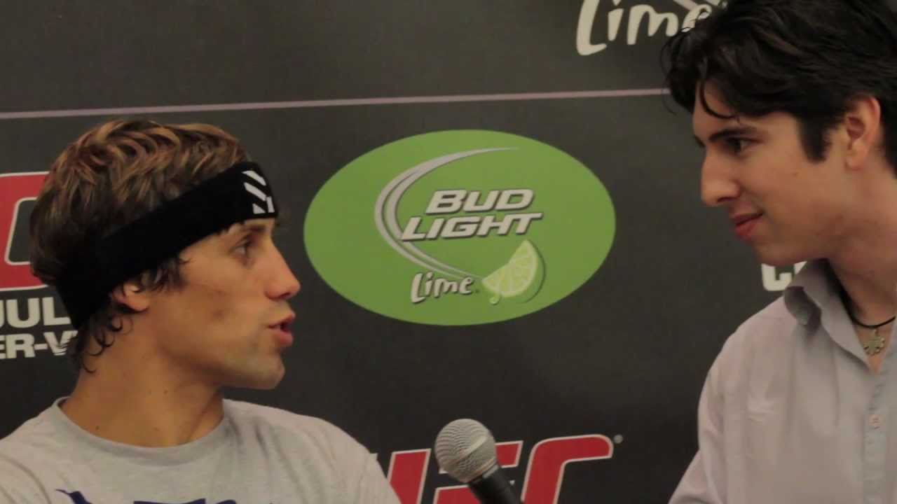 Urijah Faber UFC 132 pre fight interview