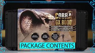 COBRA GX 8000 Training Video | Part 2 : Package Contents