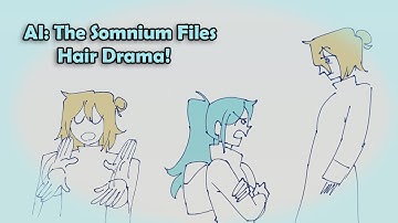 AI: The Somnium Files Comic Dub - "Hair Drama"