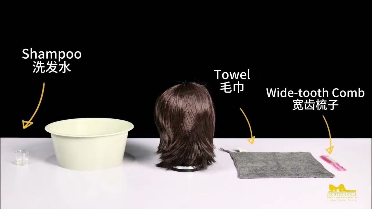 Irontechdoll How To Wash A Synthetic Wig