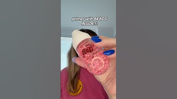 a primer with BEADS inside!? 😳 #beautyhacks #makeup #shorts