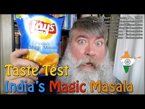 Taste Test - INDIA'S MAGIC MASALA Potato Chips - Day 16,962