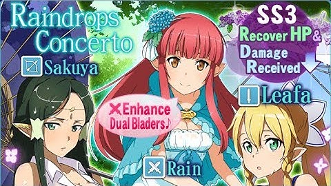 SAO Memory Defrag - Raindrops Concerto Scout