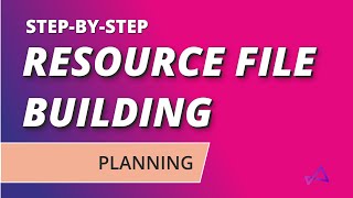 Understand why you need a Resource File for your Keywords | Planning - Overview