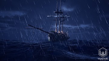 4K Ship Voyage Ambience 🎥 | Unreal Engine 5 Render