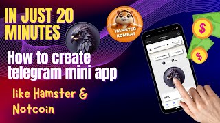 Celebrity How to build telegram mini  app like hamster blum major in just 20 minutes Wealth