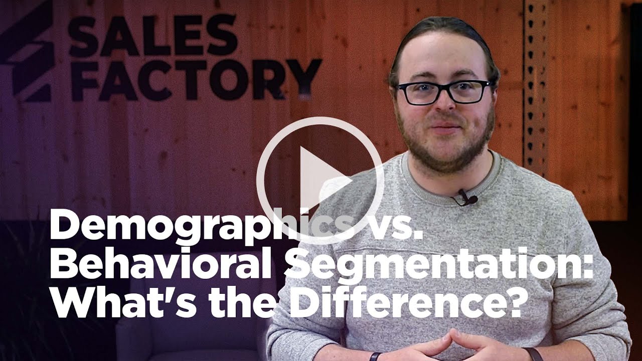 Demographics vs Behavioral Segmentation - What's the Difference? - YouTube