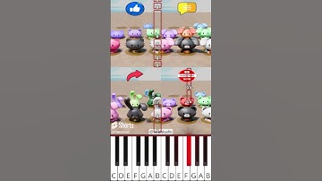 Which is your favorite color of smiling critters? (@ssielstudio) - Octave Piano Tutorial