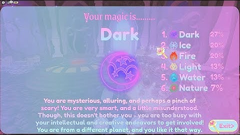 how to get dark element { new royale high campus 3 beta }